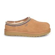 Suède mocassin met wollen rand UGG , Brown , Dames