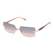 Rose Gold Swirl Zonnebril Dita , Pink , Unisex