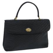 Pre-owned Leather handbags Bally Pre-owned , Black , Dames