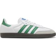 Samba OG White Green Sneakers Adidas , White , Heren