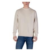 Lente/Zomer Sweatshirt Calvin Klein Jeans , Beige , Heren