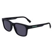 Zwarte Bio-Injected Zonnebril Lacoste , Black , Unisex