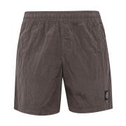 Dove Grey Beach Shorts Stone Island , Gray , Heren