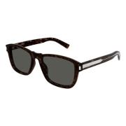 Klassieke Zwarte Zonnebril SL 710 Saint Laurent , Brown , Heren