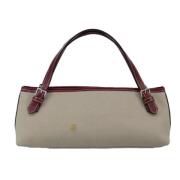 Pre-owned Canvas handbags Burberry Vintage , Beige , Dames