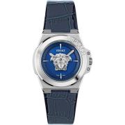 Dameshorloge Quartz Horloge Hera Blauw Ve8D00124 Versace , Gray , Dame...