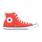 Rode hoge canvas sneakers Converse , Red , Heren