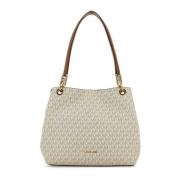 Canvas Kensington Winkelmand Michael Kors , Beige , Dames