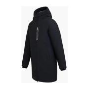 Lange Parka Winterjas Heren Zwart Cruyff , Black , Heren