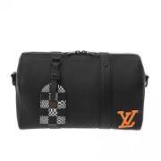 Pre-owned Leather louis-vuitton-bags Louis Vuitton Vintage , Black , D...