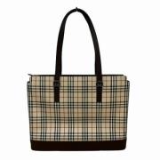 Pre-owned Canvas shoulder-bags Burberry Vintage , Brown , Dames