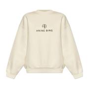 Jaci Sweatshirt Anine Bing , Beige , Dames