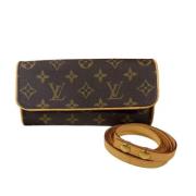 Pre-owned Canvas louis-vuitton-bags Louis Vuitton Vintage , Brown , Da...