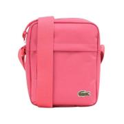 Neocroc Heren Tas in Claret Red Lacoste , Pink , Heren