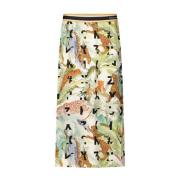 Jungle Print A-Lijn Rok Marc Cain , Multicolor , Dames