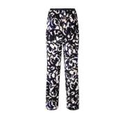 Ink Rose Alchemy Flared Pant Forte Forte , Black , Dames