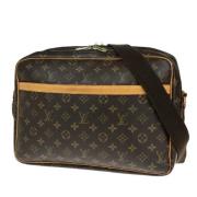 Pre-owned Canvas louis-vuitton-bags Louis Vuitton Vintage , Brown , Da...