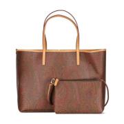 Shopper met Paisley patroon Etro , Brown , Dames