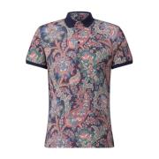 Paisley Patroon Polo Shirt Etro , Multicolor , Heren