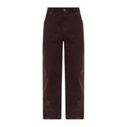 cargo-stijl jeans Versace , Purple , Heren