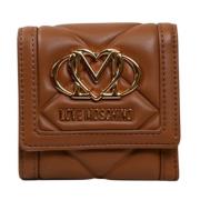 Dames Synthetische Kameel Portemonnee Moschino , Brown , Dames