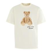 Bear In Mind T-Shirt Palm Angels , White , Heren