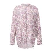 Paisley Batwing Blouse Isabel Marant , Multicolor , Dames