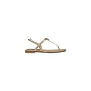 Platte Sandalen Guess , Yellow , Dames