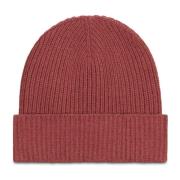 Kasjmier Beanie met Omgeslagen Rand Zanieri , Brown , Heren