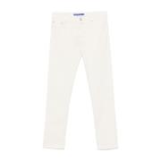 Slim Bard Jeans Jacob Cohën , White , Heren