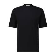 Stijlvol katoenen T-shirt Kiefermann , Black , Heren