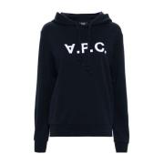 TIQ Hoodie voor mannen A.p.c. , Blue , Dames