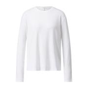 Casual Ronde Hals Lange Mouw Shirt Rag & Bone , White , Dames