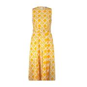 Geometrische Zomerjurk met Riem Diane Von Furstenberg , Orange , Dames