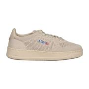 Gebreide Lage Sneakers Autry , Beige , Dames