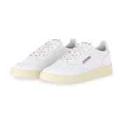 Leren Medalist Sneaker Autry , White , Heren