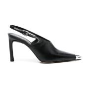 Zwarte Middelhoge Stijlvolle Pumps Michael Kors , Black , Dames