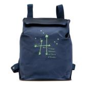 Pre-owned Canvas backpacks Hermès Vintage , Blue , Dames