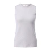 Kasjmier Gebreide Top Sminfinity , Gray , Dames