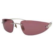 Pre-owned Glass sunglasses Cartier Vintage , Pink , Dames