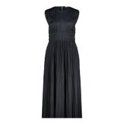 Geplooide Maxi Jurk Delia Ulla Johnson , Black , Dames