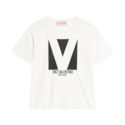 Witte T-shirts en Polos Valentino Garavani , White , Heren