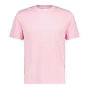 Katoenen T-shirt, Made in Italy Fedeli , Pink , Heren