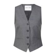 Elegante Vest Saramona Samsøe Samsøe , Gray , Dames