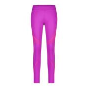 Abstract Print Actieve Leggings Adidas by Stella McCartney , Purple , ...