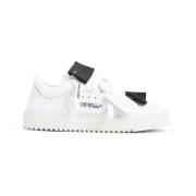 Witte Leren Sneakers Stijlvolle Schoenen Off White , White , Heren