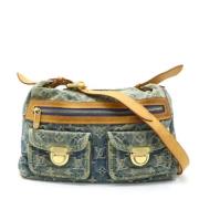 Pre-owned Denim louis-vuitton-bags Louis Vuitton Vintage , Blue , Dame...