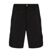 Casual Shorts Stone Island , Black , Heren