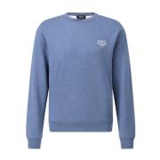 Logo Sweater voor dagelijks comfort A.p.c. , Blue , Heren