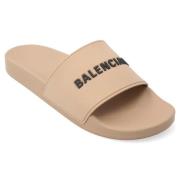 Rubber sandals Balenciaga , Beige , Heren